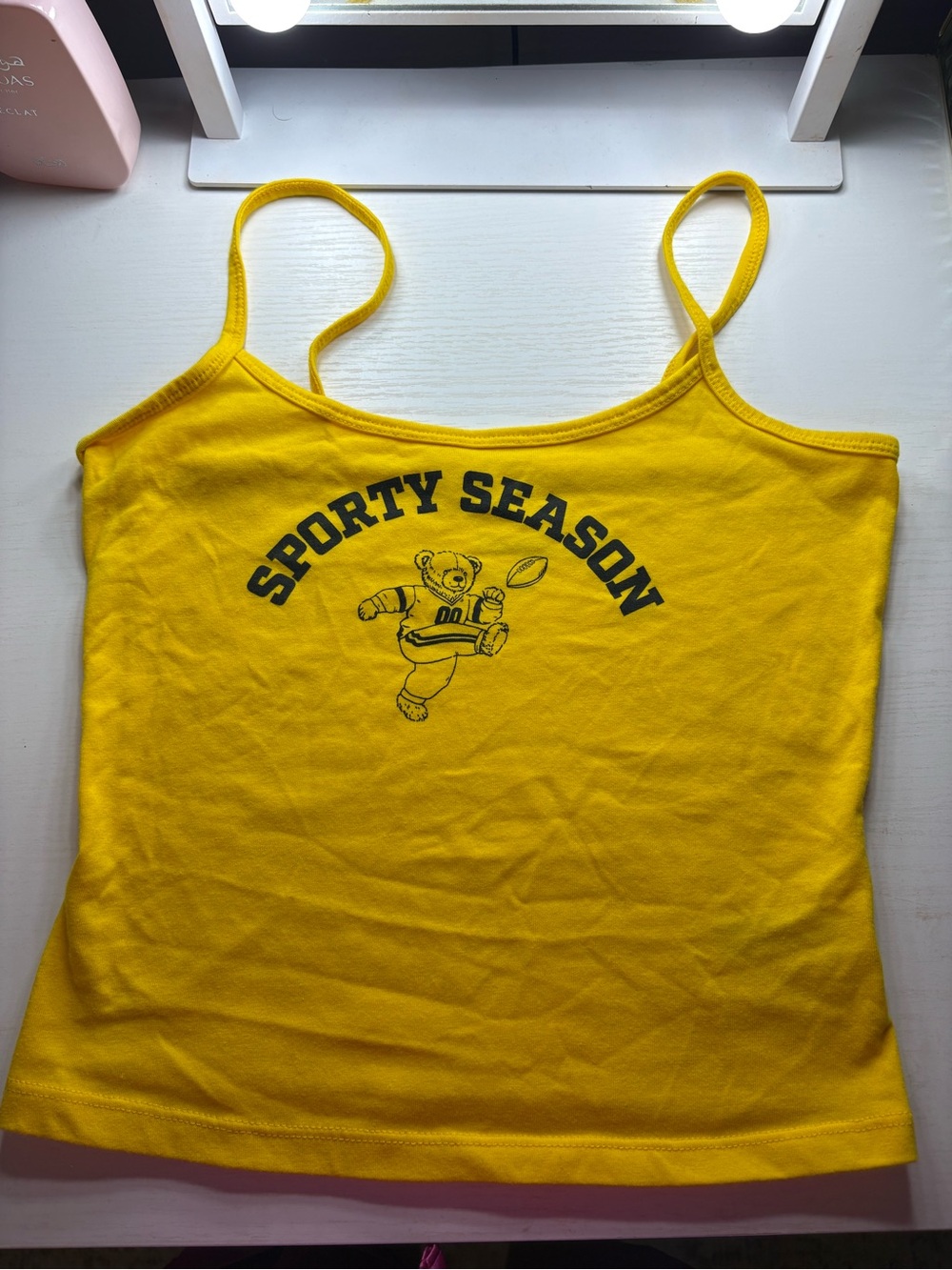 wild fable Yellow 'Sporty Season' Graphic Camisole